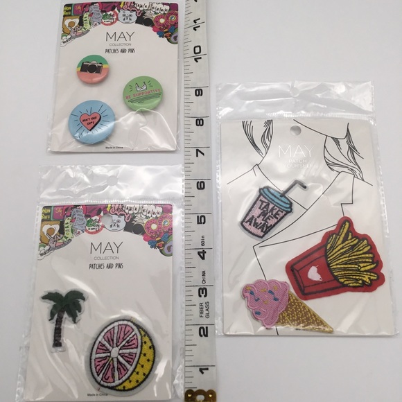 May Collection Patches and Pins Buttons lot - Picture 6 of 7